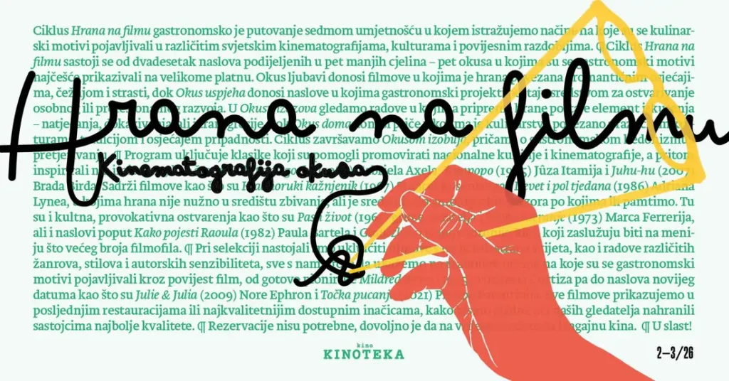 Hrana na filmu_Kinoteka_plakat